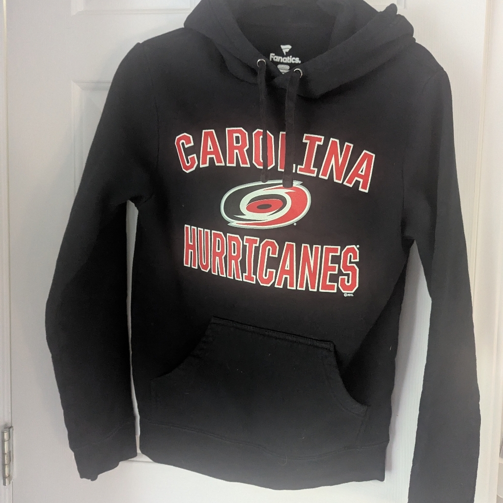 Fanatics Black Carolina Hurricanes Hoodie